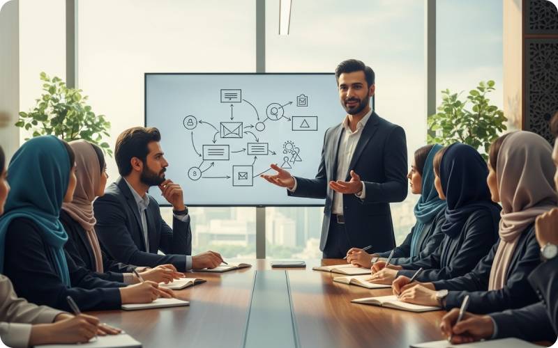 مدیریت تعارض و تیم‌سازی