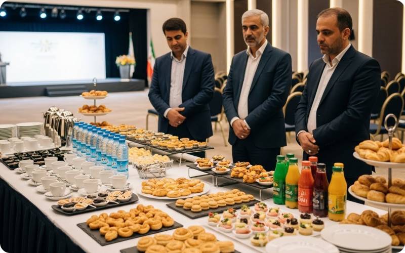 منوی پذیرایی همایش