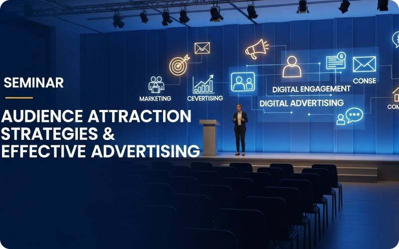 تبلیغات برای سمینار