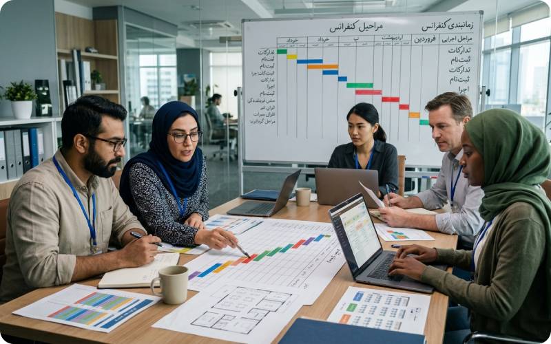 افزایش مخاطب همایش